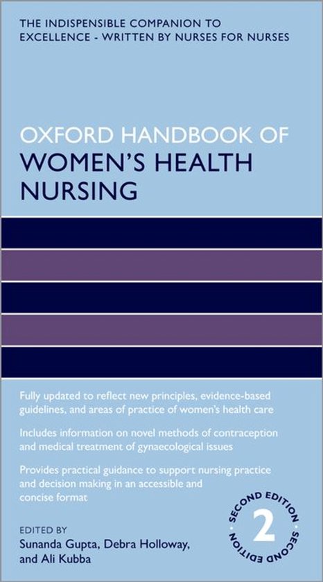 Oxford Handbooks in Nursing - Oxford Handbook of Women's Hea ... - cover
