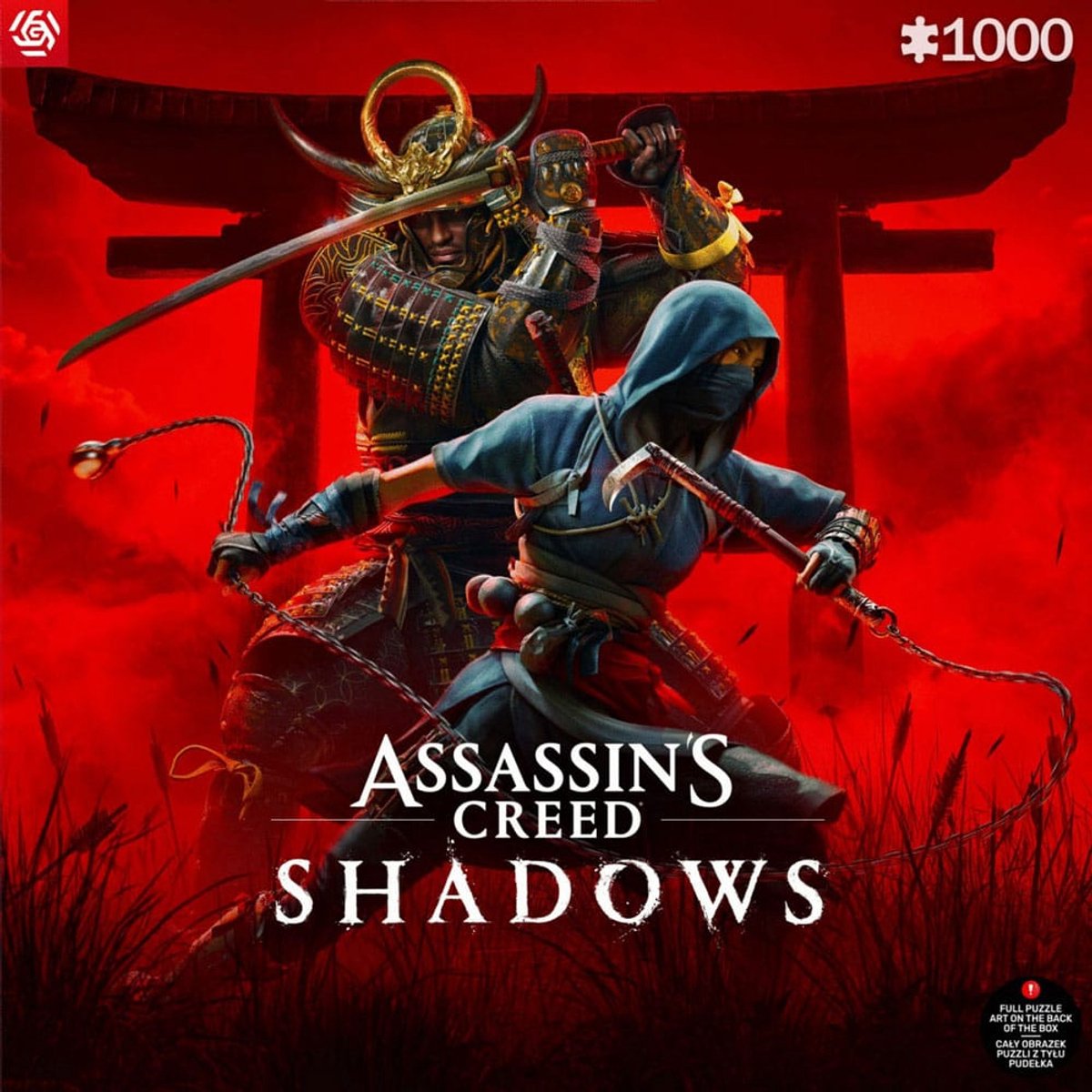 Assassin's Creed Shadows - Naoe & Yasuke Puzzel - Puzzel 1000 Stukjes Good Loot