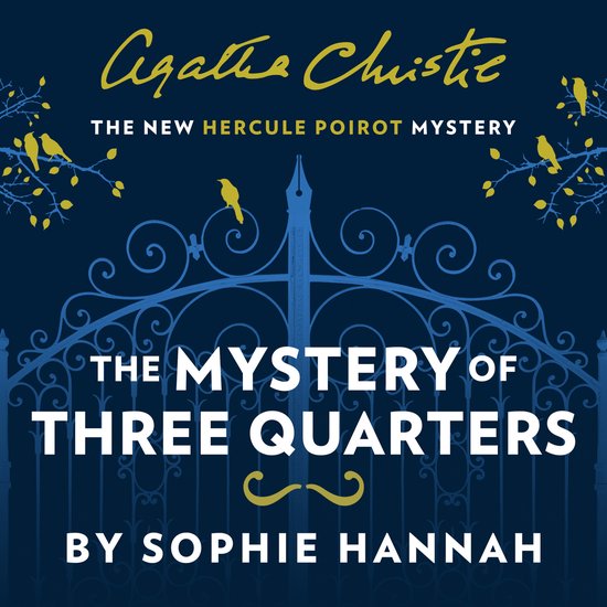 A New Hercule Poirot Mystery-The Mystery of Three Quarters - cover