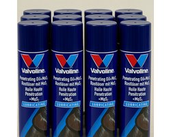 Valvoline Penetrating Oil – 300 ml – Kruipolie Spray – Roestoplosser & Smeermiddel - 12 stuks in doos
