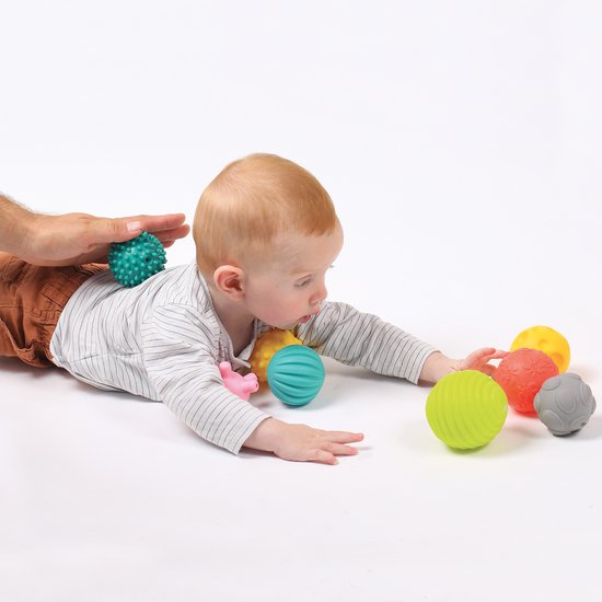 LUDI-Bokaal met 8 sensorische ballen - sensorisch speelgoed - zintuiglijk speelgoed van Merkloos — afbeelding 5