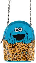 Difuzed Sesame Street Micro Bag Coin Purse Cookie Monster Bags