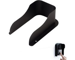 Dolaso Deurbelhoes Toegangscontrole Regenhoes Metalen Hoes Zwart