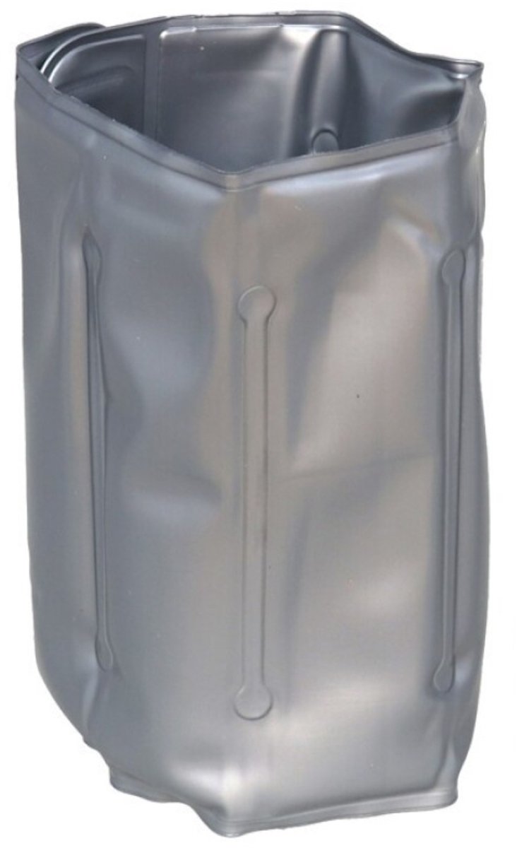 Gerimport Wijnfles koeler/wijnkoeler zilver - zomer accessoires - koelelement