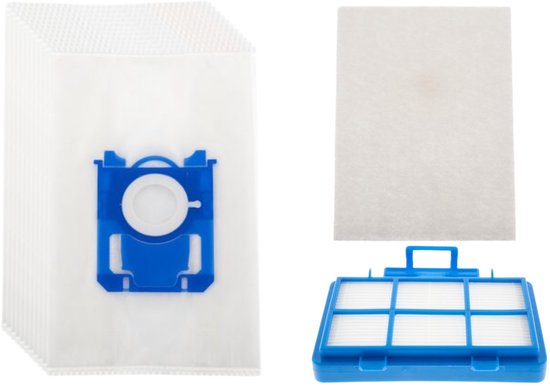 Kleanburg® - Philips PowerGo -Onderhoudsset - 10 Stofzuigerzakken - 1 HEPA-filter - 1 Motorfilter