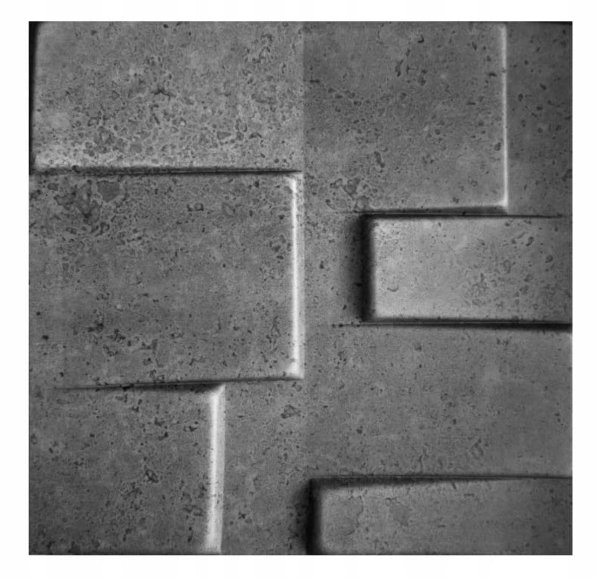 Decosa Serie - Decoratief Wandpaneel - Grafiet - 50x50cm - 8 stuks