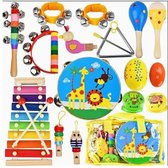 Houten Muziekset 19 Stuks Percussie Muziekinstrumenten Voor Kinderen Montessori Muziekinstrumenten Voor Peuters Van 3 5 9 12 Jaar Muzikaal Speelgoed 2 Houten Muziekset 19 Stuks Percussie Muziekinstrumenten Voor Kinderen Montessori Muziekinstrumenten Voor Peuters Van 3 5 9 12 Jaar Muzikaal Speelgoed 2