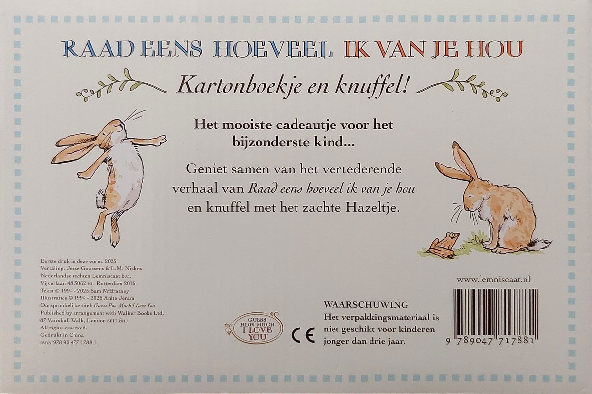 Raad eens hoeveel ik van je hou — cadeau in Boeken - foto 2