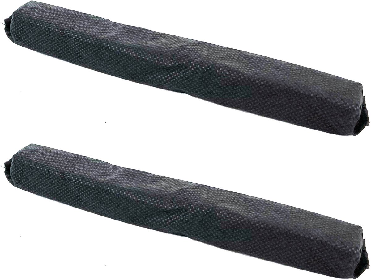 Multaparts® luchtfilter / koolstoffilter geschikt voor Miele Active Clean Air filterhouders | Alternatief voor Miele 7236280 / KKF-RF | Set van 2 stuks | Levensduur 6 maanden