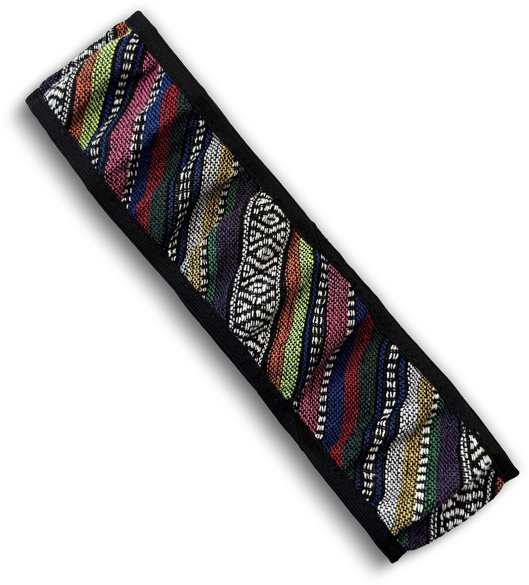 Stuurhoes Auto 37-38 cm - Geborduurd Patroon - Kleurvol - Kasey Products – foto 2