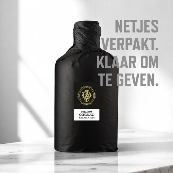 Deer Jimmy’s® Make Your Own Cognac / Legendary Drink – Batch 29: Cognac Barrel Chips – Maak je eigen drank met eiken houtsnippers van een premium Cognac vat