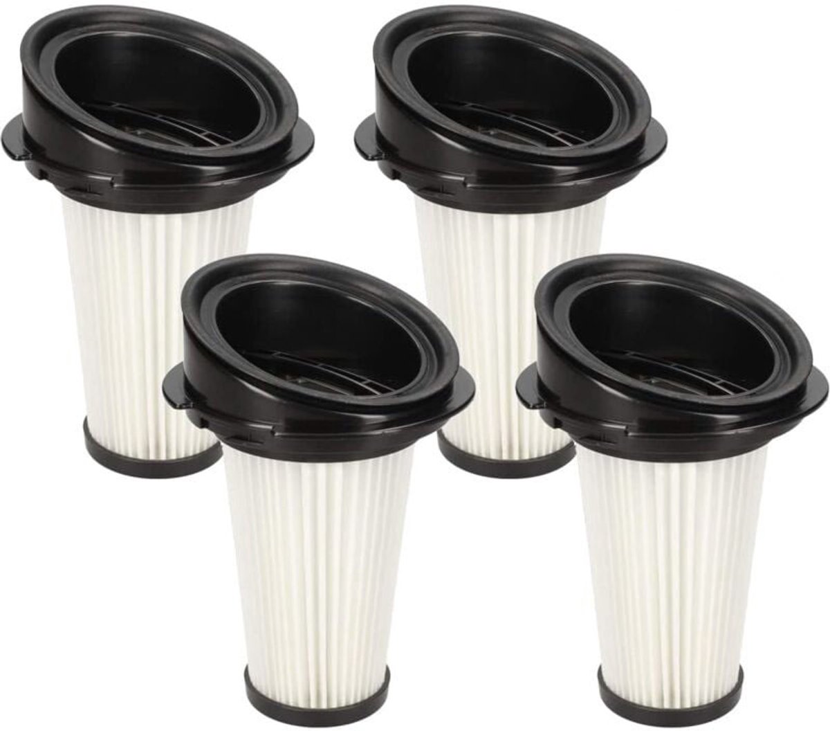 Verpakking van 4 vervangende filters - geschikt voor Rowenta X-pert 3.60 X-Pert 160 RH72xxx ZR005202 bezemstofzuiger
