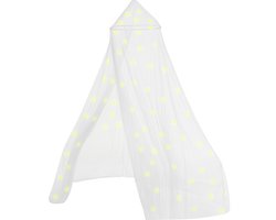 Klamboe Glow in the dark sterrenhemel - Hemelbed voor Kinderkamer of Volwassenen - Hemeltje en Bedtent - Baby Muggennet Bedhemel Decoratie