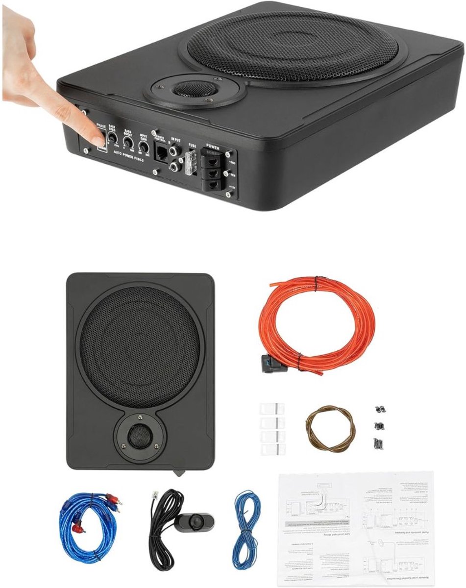 CLGP® Underseat Subwoofer - Auto Versterking - Speakers