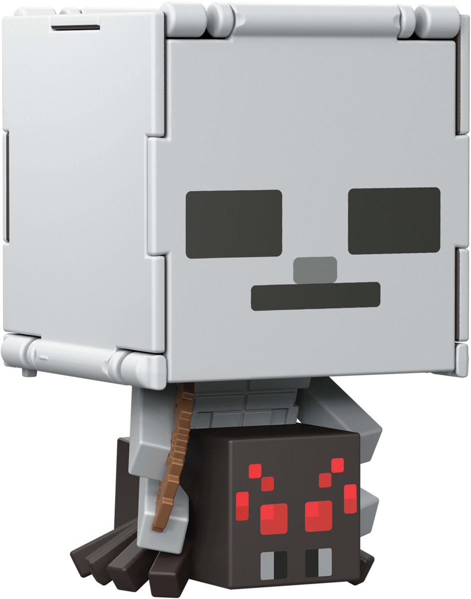 Minecraft Flippin' Figs Spider + Spider Jockey