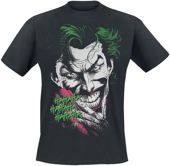 Batman Batman - The Joker Heren T-shirt - zwart - 3XL