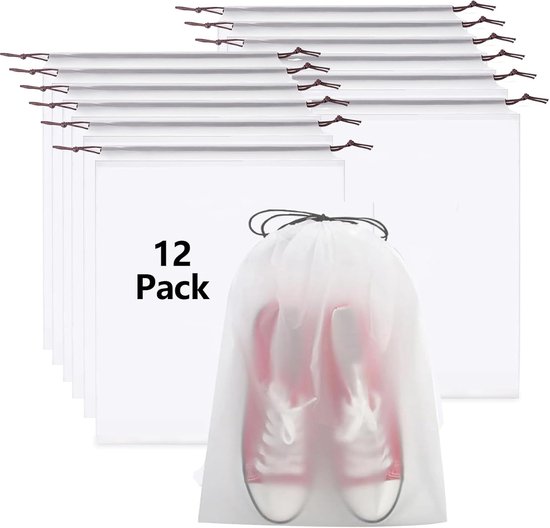 Schoenenzak - 12 Stuks - Reis & Opberg Tas voor Schoenen - 29*43cm/25*36cm - Waterdicht - opslag & opbergen schoen - Reisaccessoires - Houd je spullen