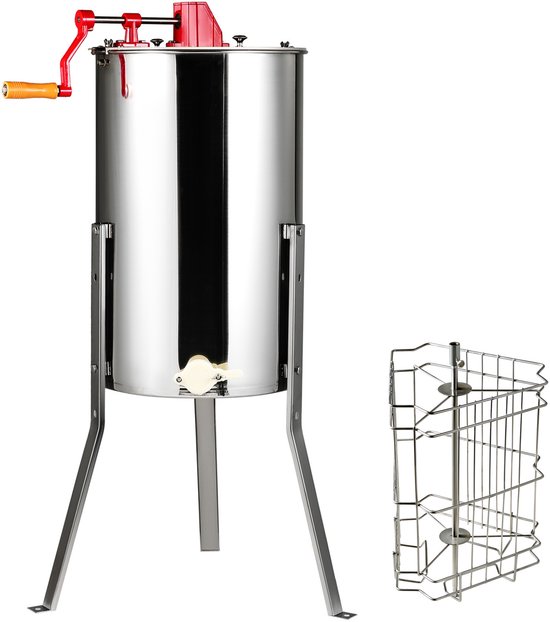 HunterBee Honing Rvs Dubbele Bee Zeef Honing Puin Zeef Filter Bijenteelt Extract Gereedschap