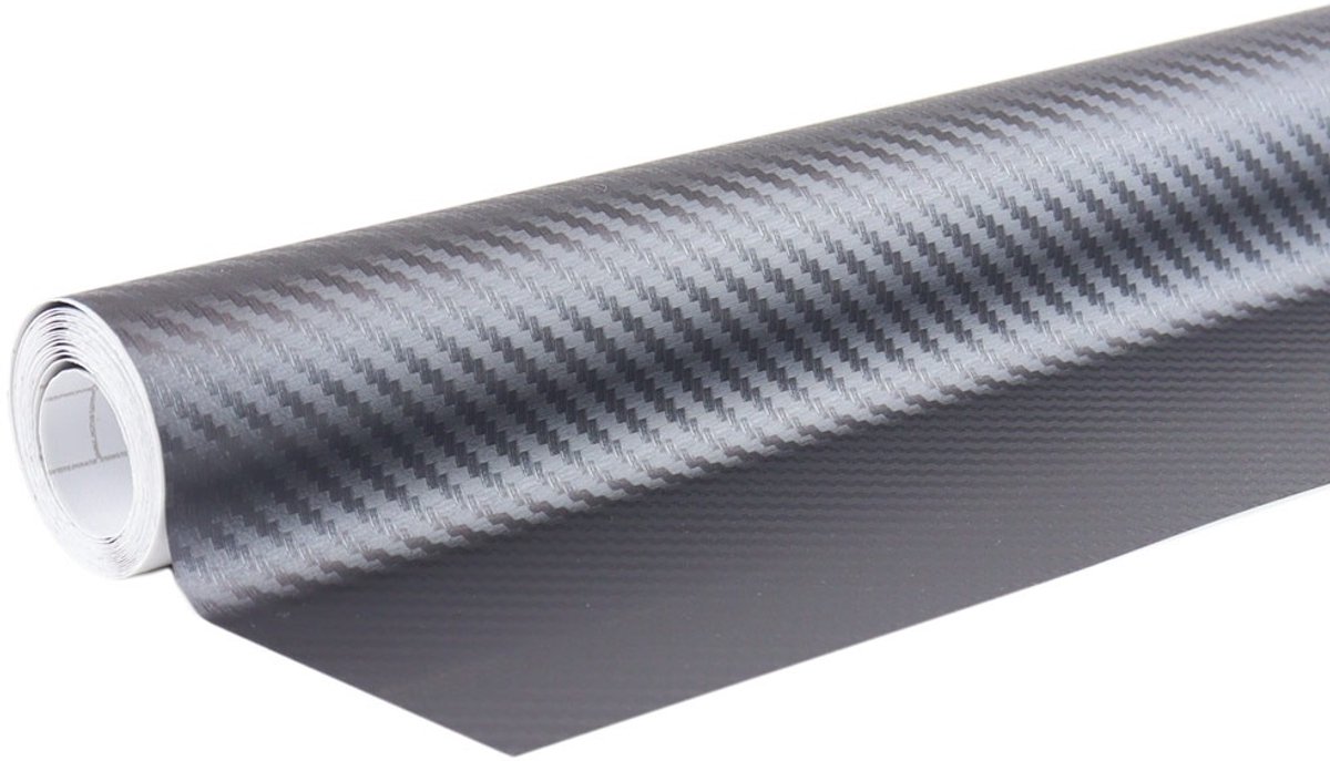 Carbon 3D Autofolie - Graphite 150 x 30cm - wrapfolie