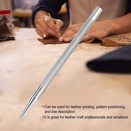 DKSooozs 5 Pack Wolfraamcarbide Scriber met magneet, universele aluminium graveerpen voor glas/keramiek/metalen plaat