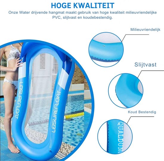 LifeStages - Zwembad Drijvers - Opblaasbare Pool Float met Grote ...