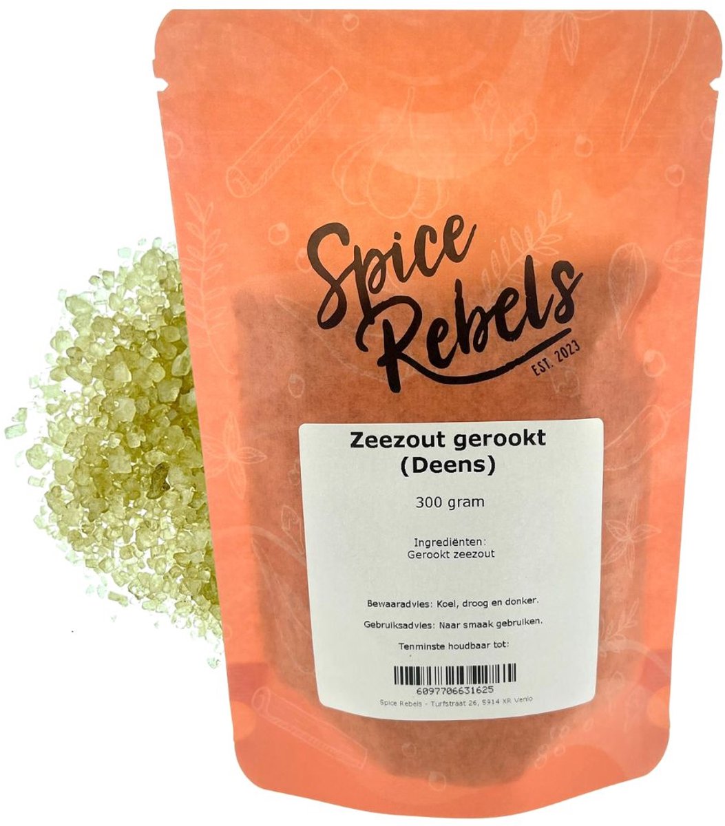 Goedkoopste Spice Rebels - Zeezout gerookt (Deens) - zak 300 gram
