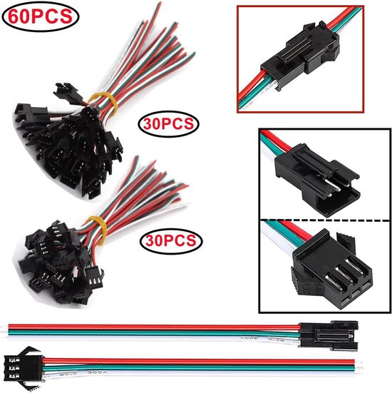 J&D EPS 8 Pin Voedingsverlengkabel, 30 cm ATX CPU Vrouwelijk naar Mannelijk, Wit Gevlochten Mouw Koord voor Moederbord, 6 Kabelkammen voor Nette Organisatie, 2-pack