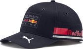 PUMA Red Bull Racing Team Cap Unisex - Night Sky-chinese Red - Maat One size