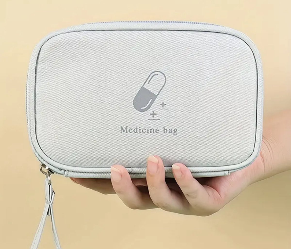 Goedkoopste Pillentasje - Medicijnen tasje - Noodpakket- Reistasje - Pillen - Vakantie