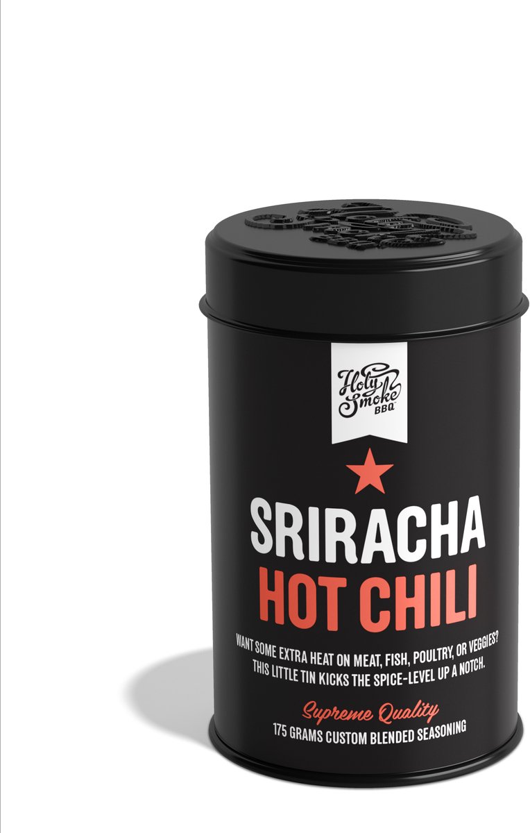 Holy Smoke BBQ - SRIRACHA HOT CHILI SEASONING - 175 gram - BBQ rubs - kruiden