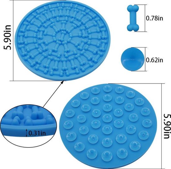 Sodapup Lickmat Tree Of Life With Suction Green - Likmat Voor Je Hond Anti Schrokmat Enrichment Verrijking Voor Honden Voerverrijking