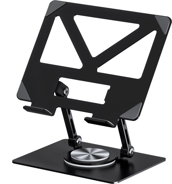 Rheme laptopstandaard – verstelbaar – ergonomisch – 360° rotatie – opvouwbaar