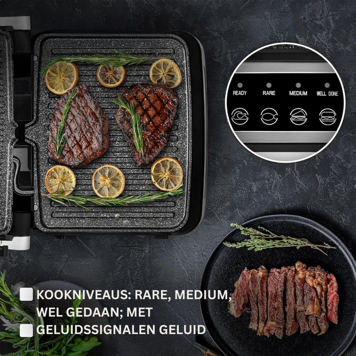DailySupplies® Tosti Apparaat - Panini Grill - Contactgrill thumbnail 5
