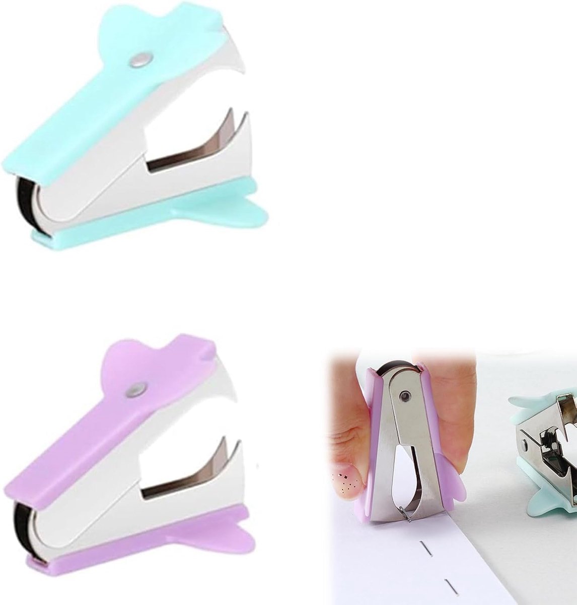 Staple Remover Tool, Multifunctionele Mini Staples Puller - Metalen Nietjes Verwijderaar