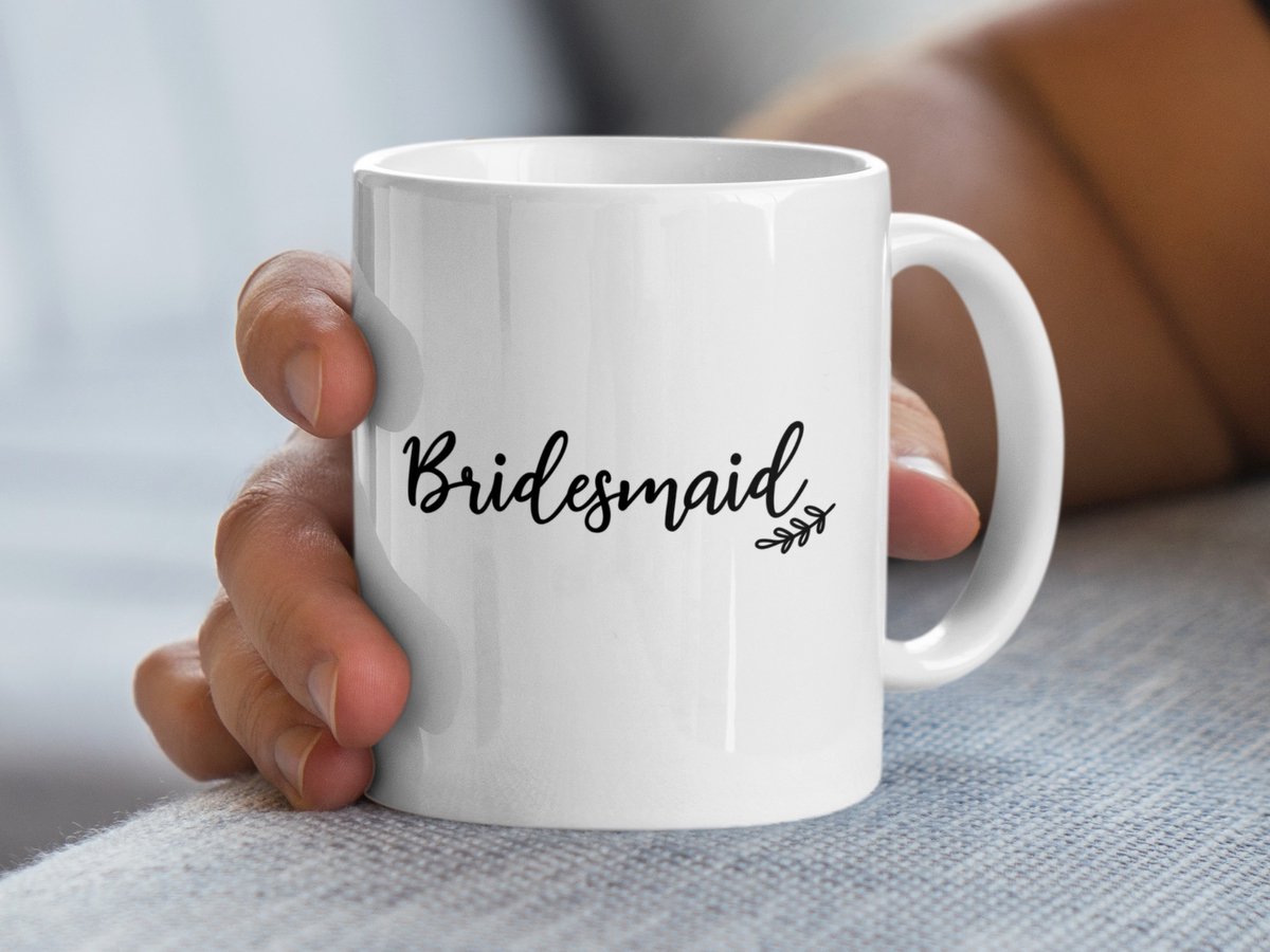 Bruidsmeisje Mok, Gepersonaliseerd Bruidsmeisje Cadeau, Huwelijksfeest Mok, Bruidsmeisje Aanzoek, Bruidsmeisje Bedankje