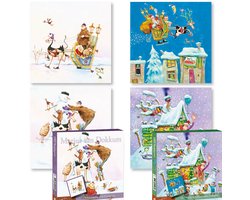 Marius van Dokkum kerstkaarten - set 4