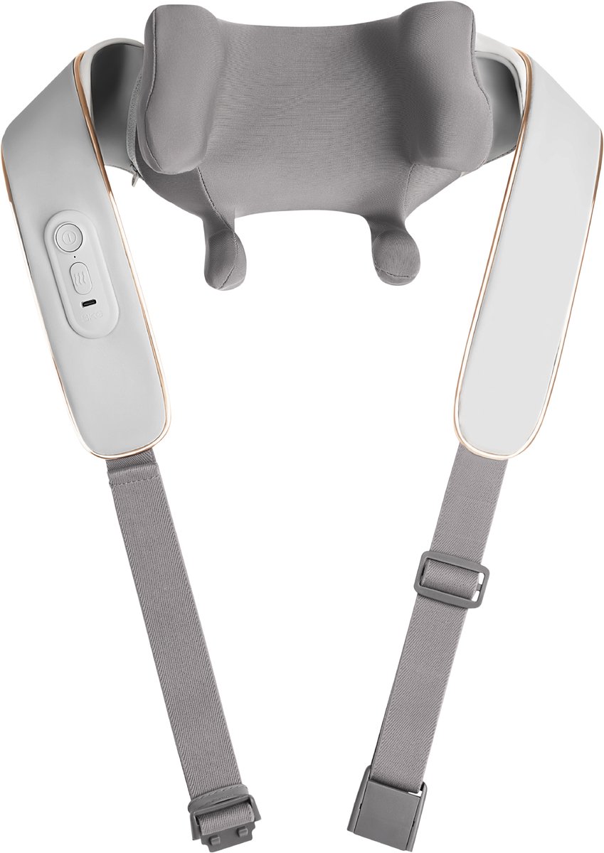 SKG - Shiatsu nek- en schoudermassager - Met warmtefunctie - H5 Mini - Grijs