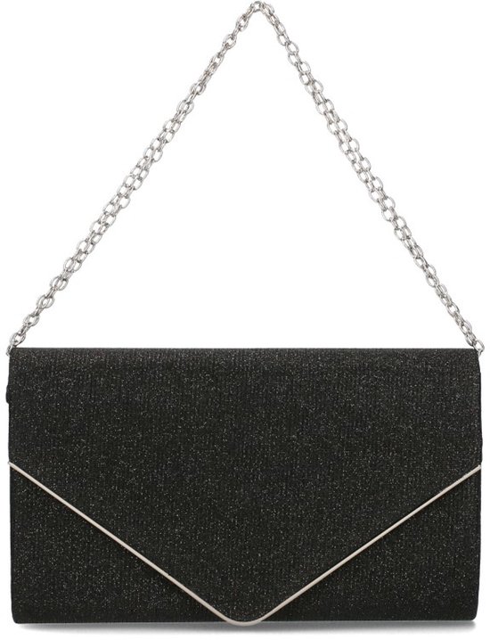 *La Busta* Sac à main pochette enveloppe - Zwart