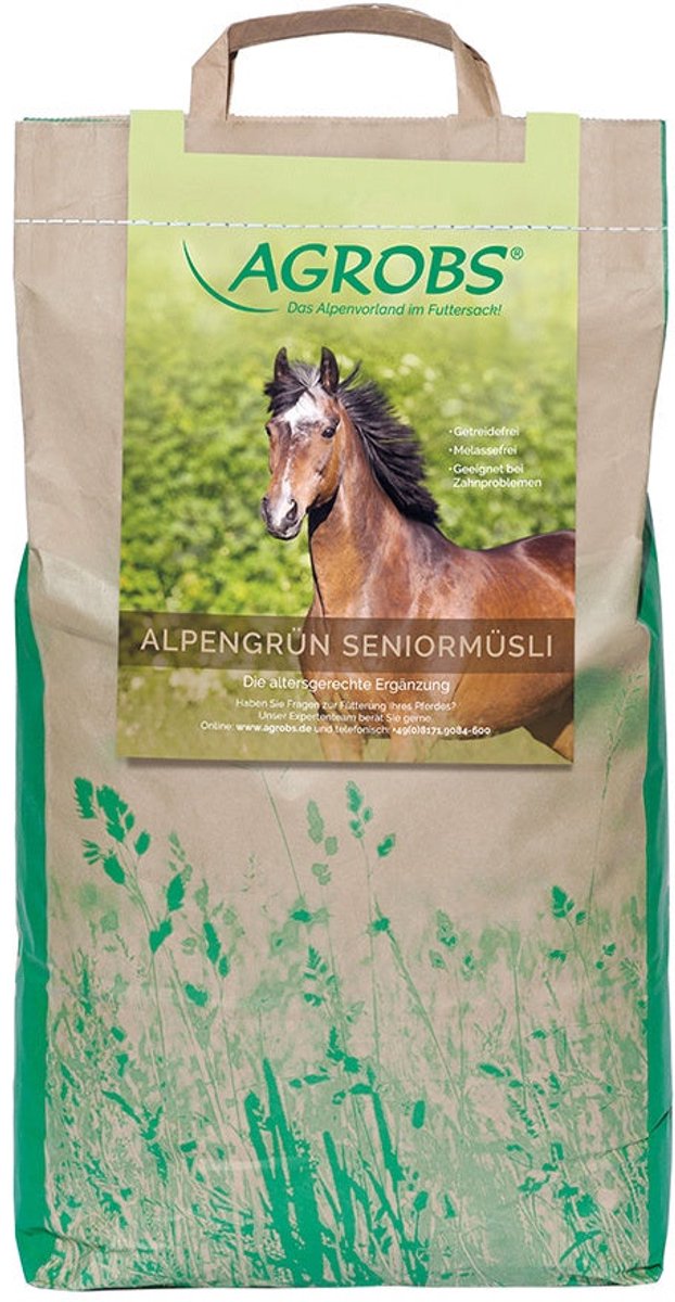Agrobs Alpengrün senior muesli - 4 kg