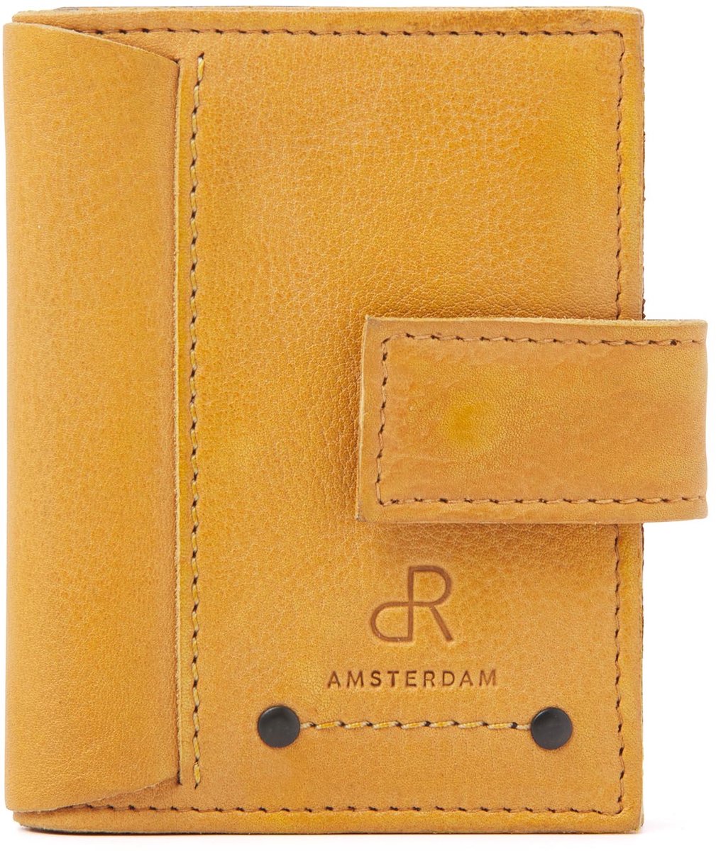 Pasjeshouder mannen | Pasjeshouder uitschuifbaar | Pasjeshouder vrouwen | Pasjes houder | Pasjeshouder leer | Pasjeshouder met drukknop | RFID | Cadeau voor mannen | 93692