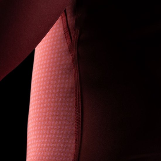 Rashguard manches courtes Hayabusa Core pour homme - Rouge foncé - Taille S