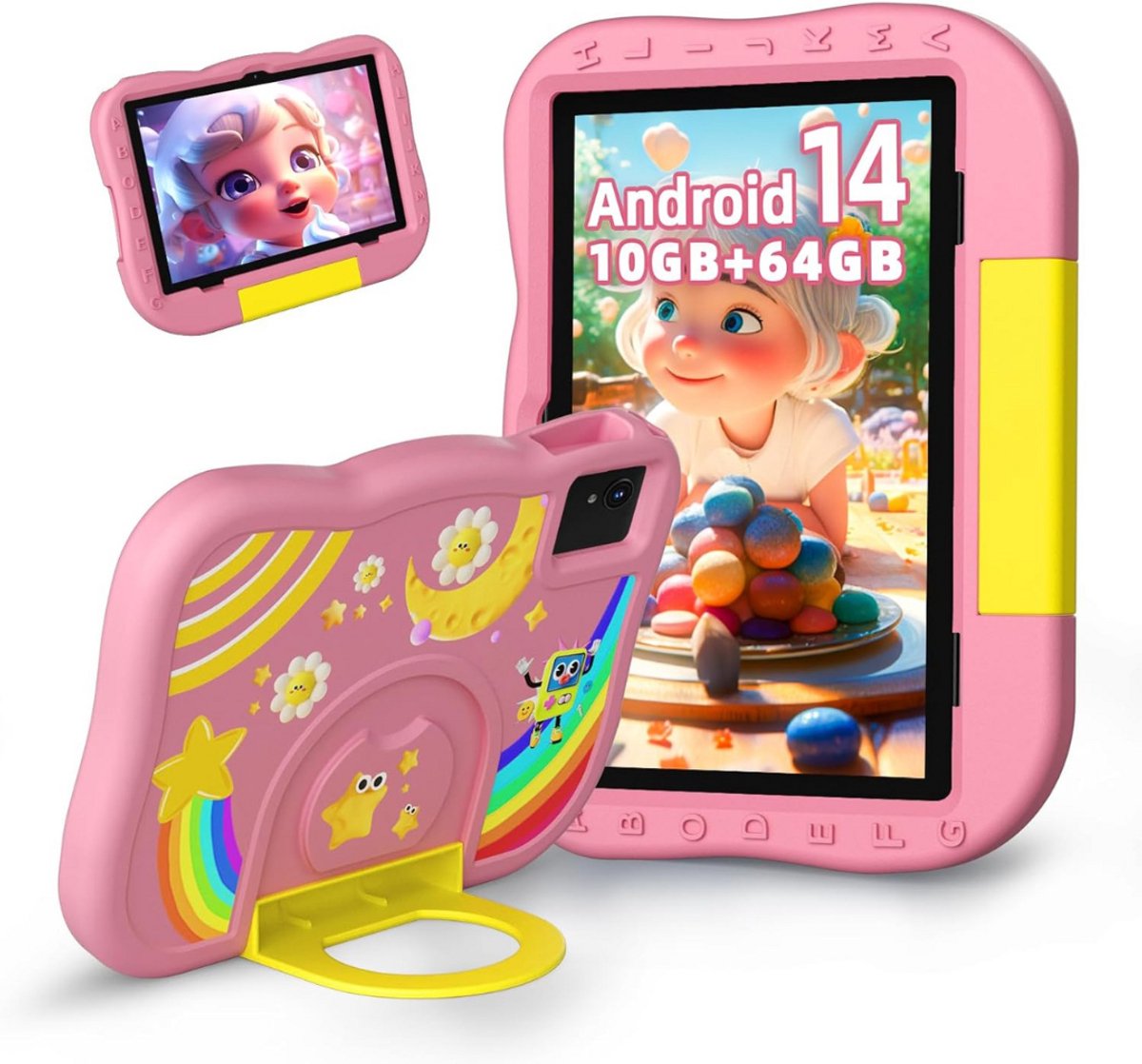 DailySupplies® Kindertablet Vanaf 3 Jaar - Tablet Kinderen - 8 GB - 10 Inch