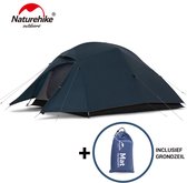 Cloud Up 3 Upgraded - Naturehike® - Tent 3 persoons - Lichtgewicht tent - Incl. grondzeil - 20D 4000MM - Outdoor kampeertent - Waterdicht - Hiking & Wandelen