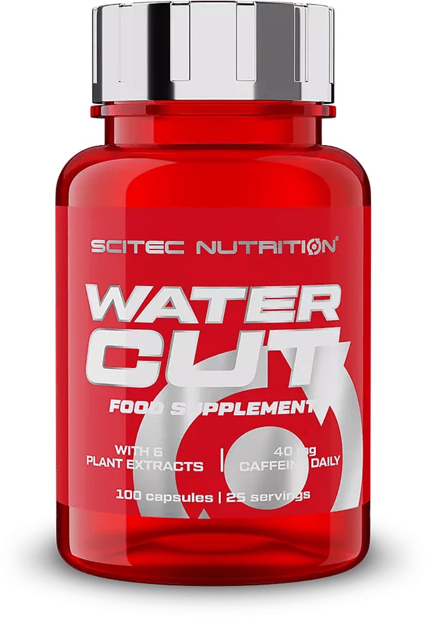 Scitec Nutrition® - Water Cut (100 capsules) - 25 doseringen - vochtafdrijver - vochtbalans - supplement