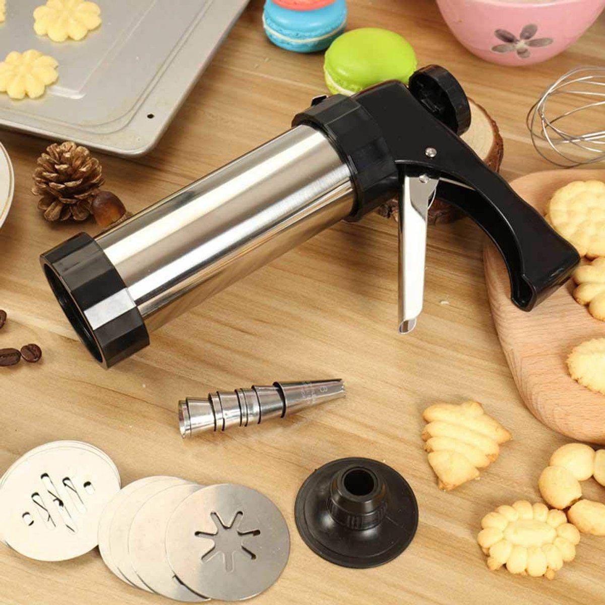 Extrusie Koekjes Perspistool Bakgereedschap Koekjesmachine Koekjesmachine