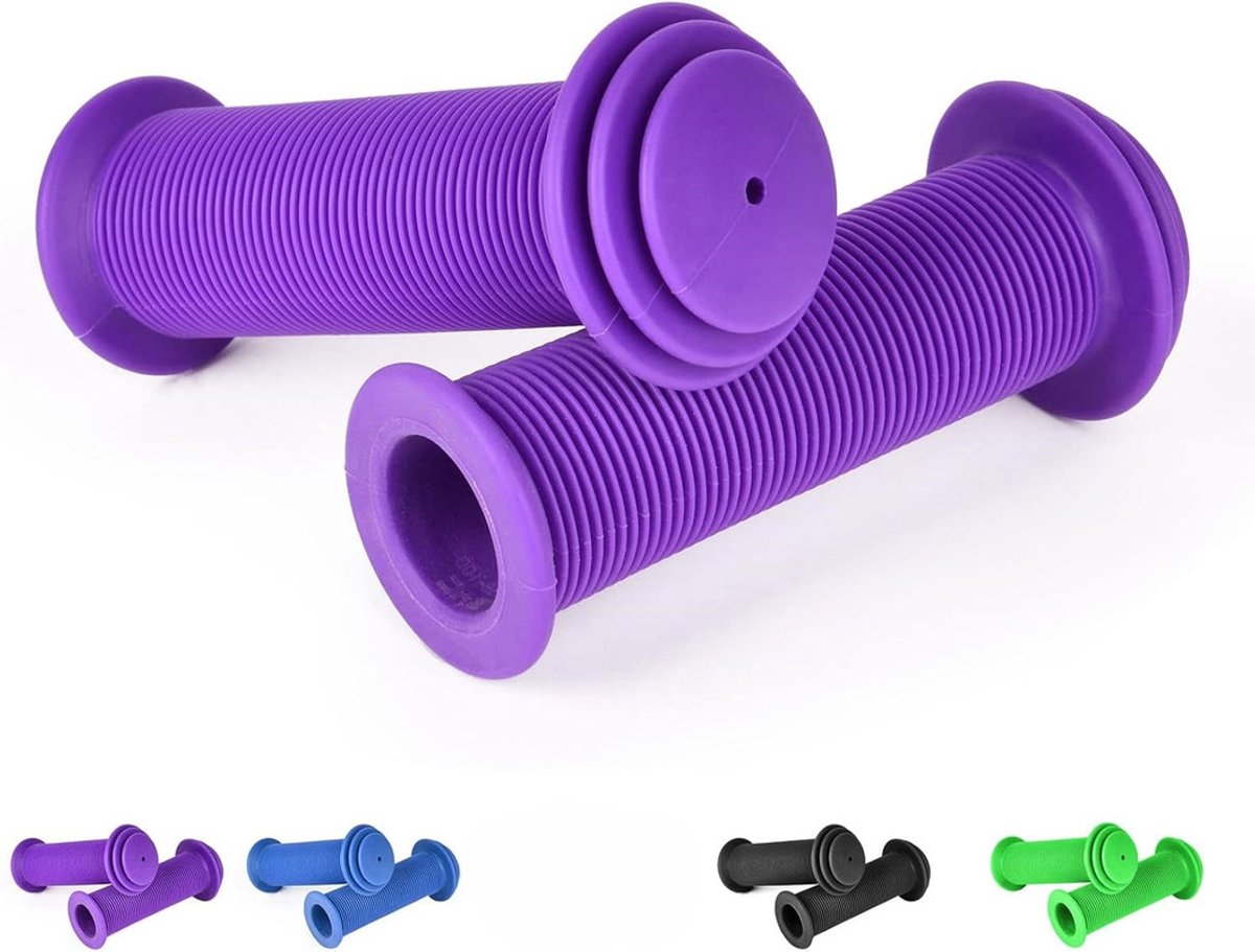 2 Stks Fiets Handvatgrepen, Kinderen Anti-slip-rubber Fiets Stuurgrepen Gespecialiseerde Vervangende Fietsgrepen