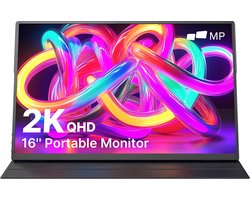 Mobile Pixels Fold QHD - Portable Monitor - 16 inch Monitor - QHD - Draagbaar Beeldscherm - Draagbare Monitor