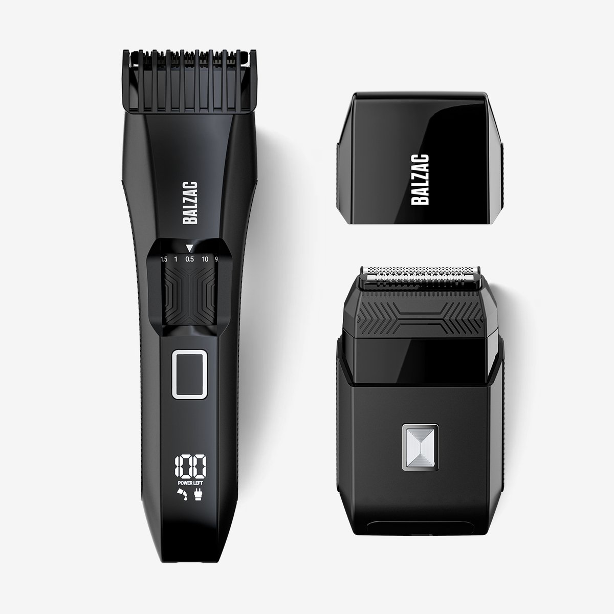 BALZAC® The Executive Set - Baardtrimmer mannen - Foil Shaver - Waterdicht - Trimmer Mannen
