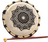 gaming - film - muziek - instrument - Mandala Sjamanistische Drum met Stok - 20cm