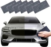 Chiffon anti-rayures pour Peinture de voiture - Chiffon Nano pour nettoyer et polir les Outils - Chiffons en microfibre professionnels - Chiffon Nano scintillant - Pour voitures - Lot de 6 - Grijs